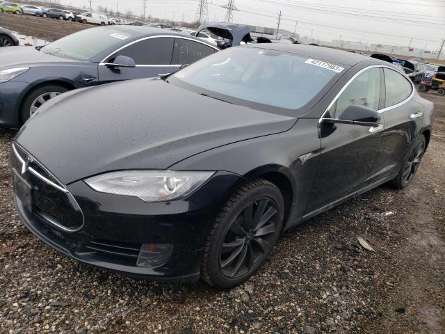 TESLA MODEL S 2013 with VIN 5YJSA1CG0DFP08468 - Photo from auction