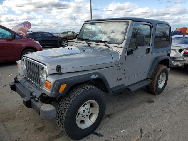 JEEP WRANGLER / 2000 with VIN 1J4FA49S0YP765001 - Photo from auction