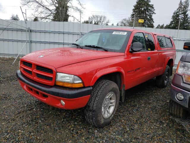 DODGE DAKOTA 2001 with VIN 1B7GG22N21S244057 - Photo from auction