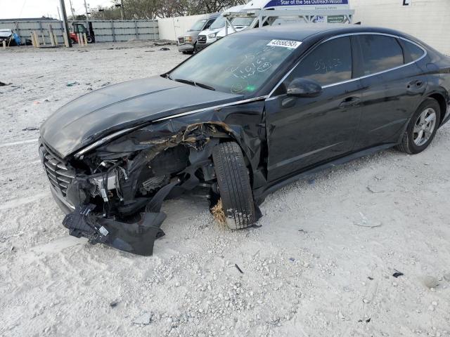 Photo 1 from auction – 2021 HYUNDAI SONATA SE with VIN 5NPEG4JA2MH118169