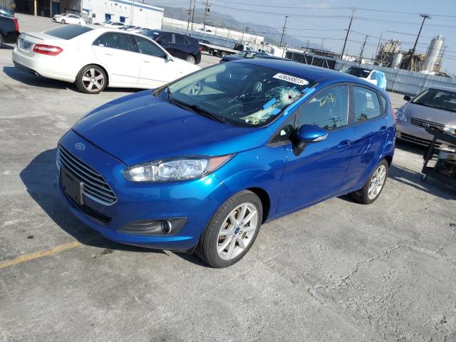 FORD FIESTA SE 2018 with VIN 3FADP4EJ3JM124371 - Photo from auction