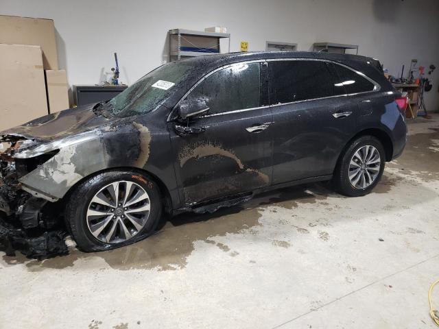 ACURA MDX TECHNO 2016 with VIN 5FRYD4H40GB015713 - Photo from auction