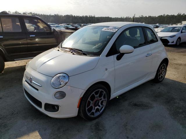FIAT 500 SPORT 2013 with VIN 3C3CFFBR9DT515179 - Photo from auction