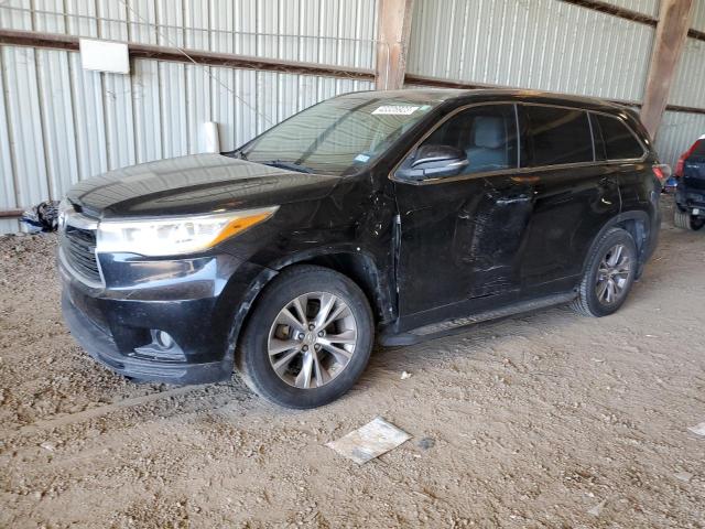 TOYOTA HIGHLANDER 2015 with VIN 5TDKKRFH4FS085614 - Photo from auction
