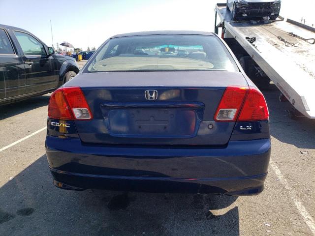 Photo 6 from auction – 2004 HONDA CIVIC LX with VIN 2HGES15544H604292