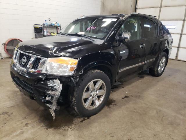NISSAN ARMADA SV 2011 with VIN 5N1AA0ND3BN606035 - Photo from auction