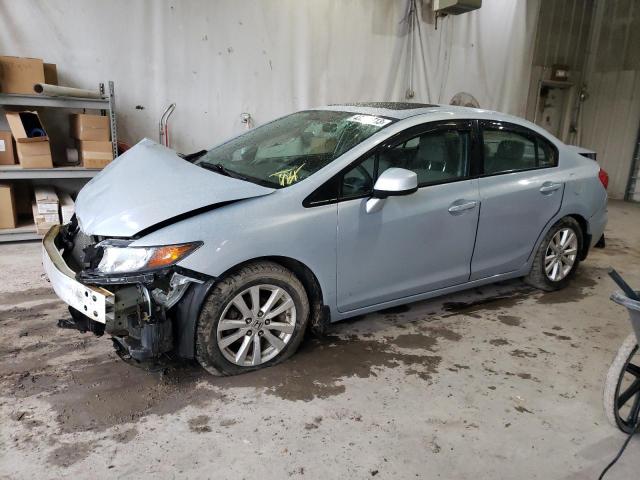HONDA CIVIC EX 2012 with VIN 2HGFB2F89CH549582 - Photo from auction