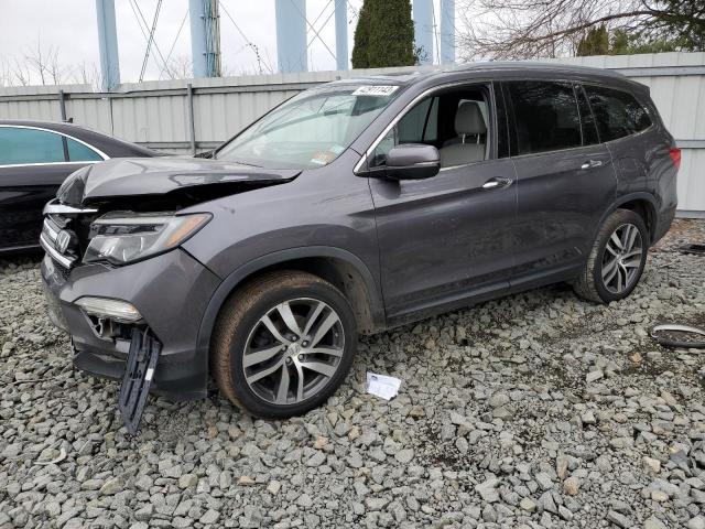HONDA PILOT ELIT 2017 with VIN 5FNYF6H08HB081724 - Photo from auction