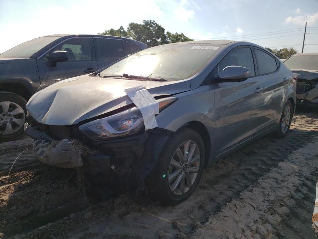 HYUNDAI ELANTRA SE 2014 with VIN KMHDH4AEXEU158918 - Photo from auction