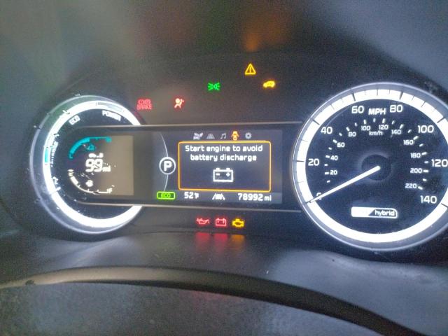 Photo 9 from auction – 2017 KIA NIRO EX with VIN KNDCC3LC4H5065833