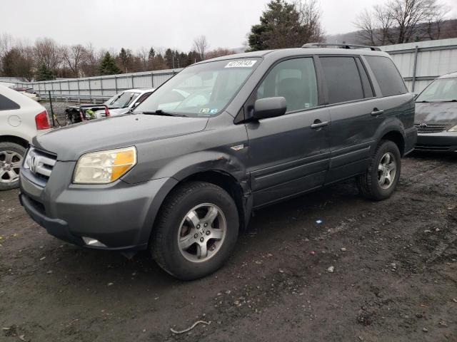 HONDA PILOT EXL 2007 with VIN 2HKYF185X7H534630 - Photo from auction