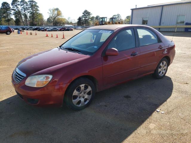 KIA SPECTRA EX 2008 with VIN KNAFE121785551514 - Photo from auction