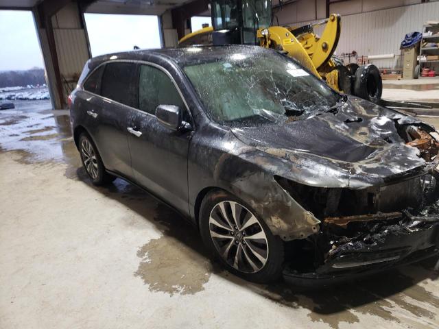 Photo 4 from auction – 2016 ACURA MDX TECHNO with VIN 5FRYD4H40GB015713