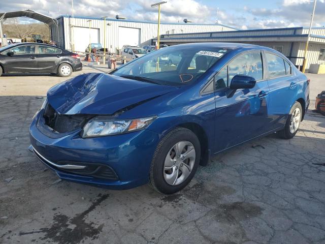 HONDA CIVIC LX 2014 with VIN 19XFB2F58EE030185 - Photo from auction