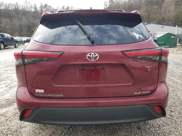 Photo 6 from auction – 2021 TOYOTA HIGHLANDER with VIN 5TDGZRBH4MS073807