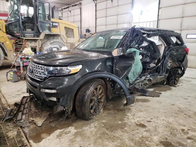 FORD EXPLORER L 2022 with VIN 1FMSK8FH0NGA81414 - Photo from auction
