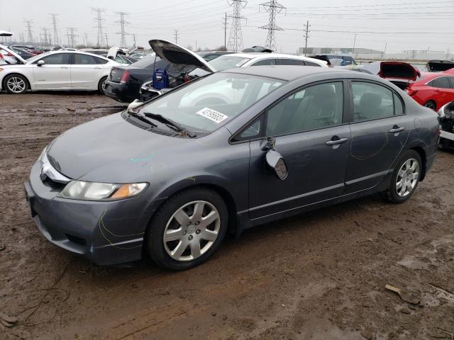 HONDA CIVIC LX 2011 with VIN 19XFA1F54BE007592 - Photo from auction