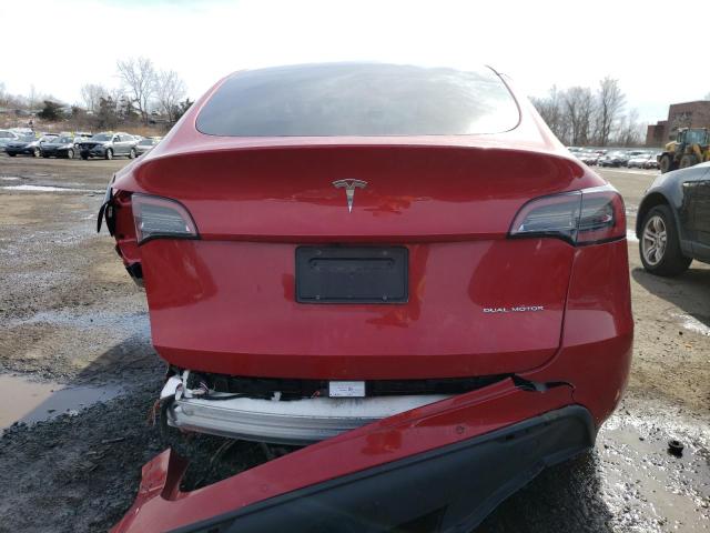 Photo 6 from auction – 2021 TESLA MODEL Y with VIN 5YJYGDEE2MF256836