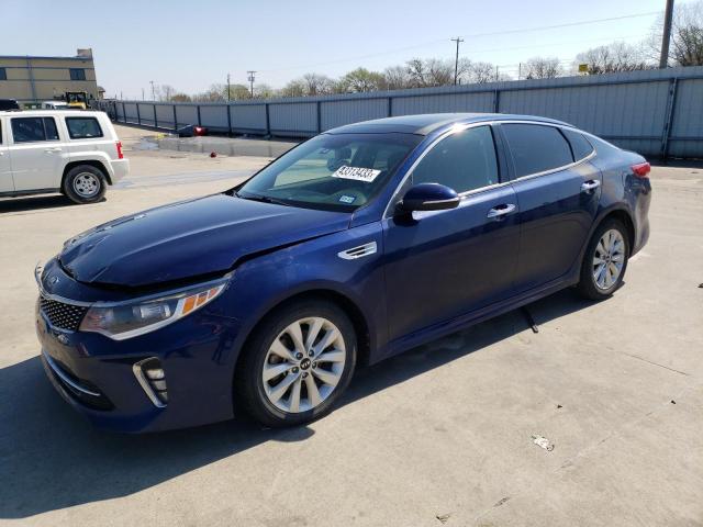 KIA OPTIMA LX 2018 with VIN 5XXGT4L33JG223653 - Photo from auction
