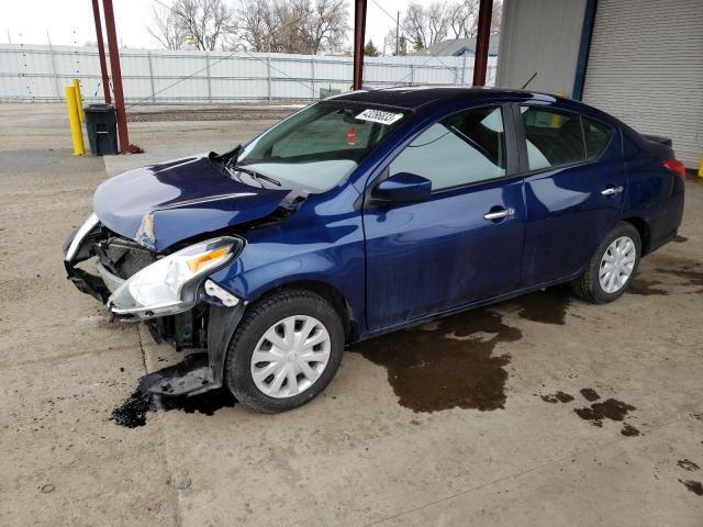NISSAN VERSA S 2019 with VIN 3N1CN7AP6KL840568 - Photo from auction
