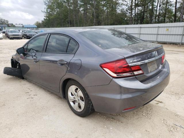 Photo 2 from auction – 2014 HONDA CIVIC LX with VIN 19XFB2F54EE050949