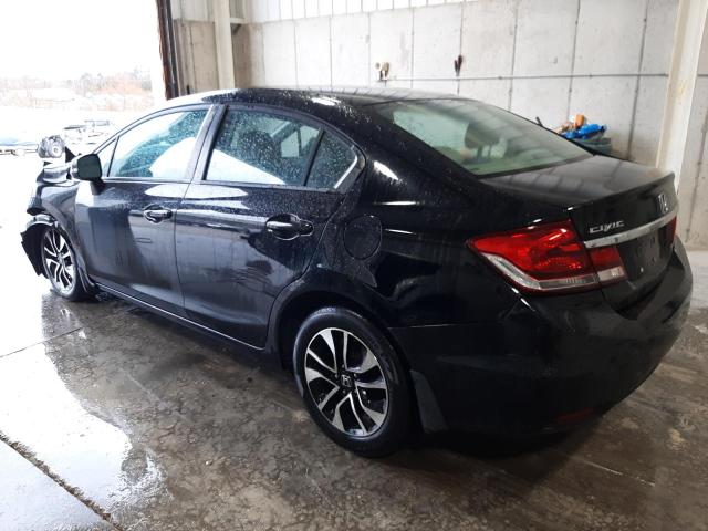 Photo 2 from auction – 2013 HONDA CIVIC EX with VIN 19XFB2F87DE017646