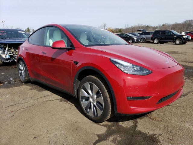 Photo 4 from auction – 2021 TESLA MODEL Y with VIN 5YJYGDEE2MF256836