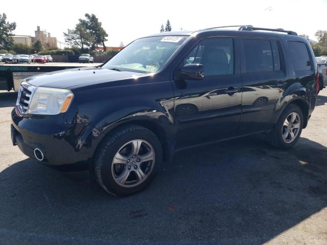 HONDA PILOT EXL 2013 with VIN 5FNYF4H52DB083897 - Photo from auction