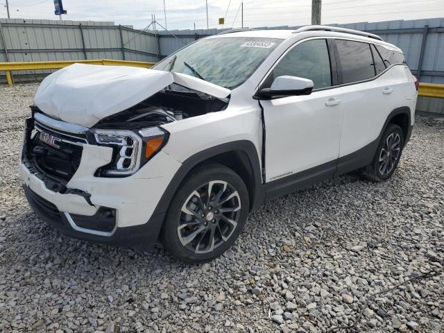 GMC TERRAIN SL 2022 with VIN 3GKALVEV6NL108098 - Photo from auction