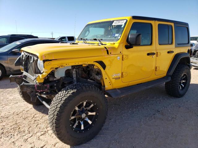 Photo 1 from auction – 2019 JEEP WRANGLER U with VIN 1C4HJXDG9KW533982