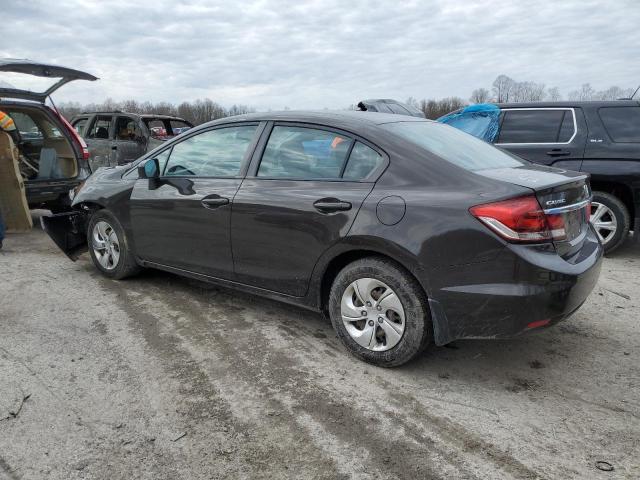 Photo 2 from auction – 2014 HONDA CIVIC LX with VIN 2HGFB2F52EH520577