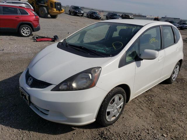 HONDA FIT 2012 with VIN JHMGE8H38CC001945 - Photo from auction