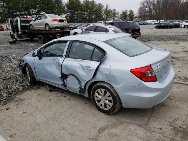 Photo 2 from auction – 2012 HONDA CIVIC LX with VIN 2HGFB2F52CH525081
