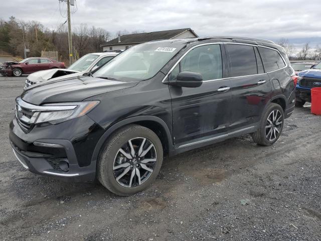 HONDA PILOT ELIT 2021 with VIN 5FNYF6H0XMB055006 - Photo from auction