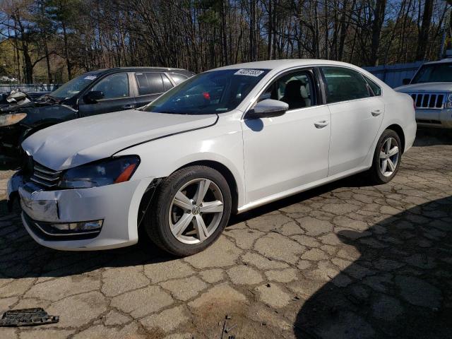 Photo 1 from auction – 2012 VOLKSWAGEN PASSAT SE with VIN 1VWBP7A36CC004236