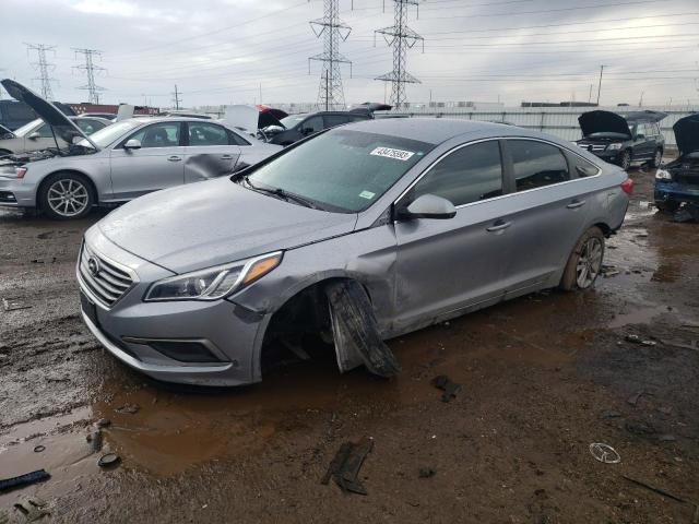 HYUNDAI SONATA SE 2016 with VIN 5NPE24AF5GH385613 - Photo from auction