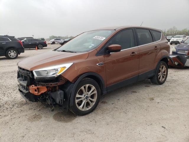 FORD ESCAPE SE 2017 with VIN 1FMCU0GD6HUD84358 - Photo from auction