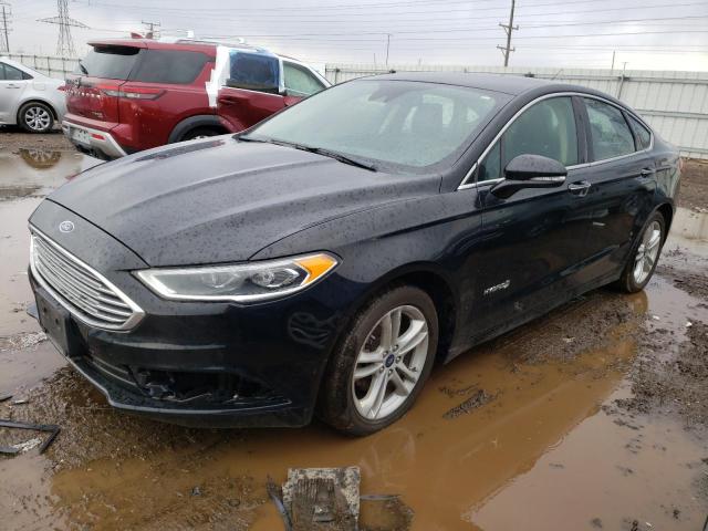 FORD FUSION SE 2018 with VIN 3FA6P0LU0JR234960 - Photo from auction