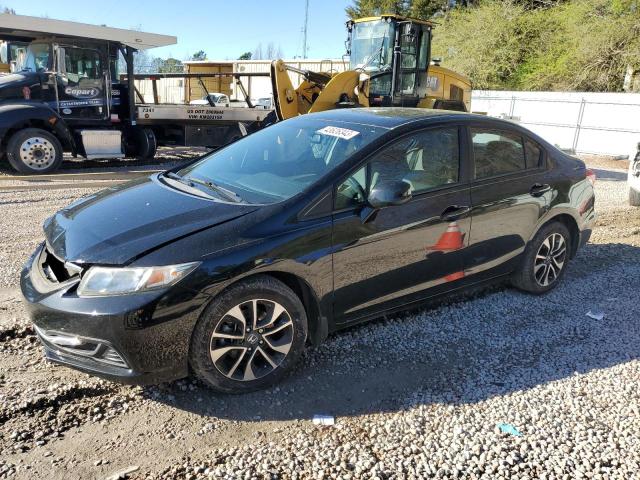 HONDA CIVIC EX 2013 with VIN 19XFB2F87DE038545 - Photo from auction