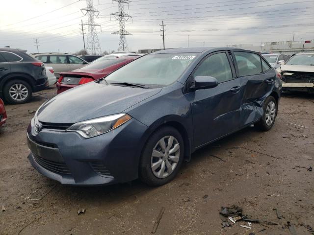 TOYOTA COROLLA L 2015 with VIN 2T1BURHE1FC478587 - Photo from auction