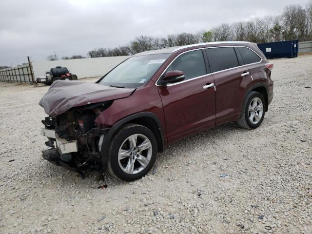 TOYOTA HIGHLANDER 2016 with VIN 5TDYKRFH1GS157557 - Photo from auction