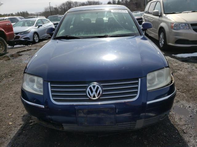 Photo 5 from auction – 2004 VOLKSWAGEN PASSAT GLS with VIN WVWPD63B84E282349