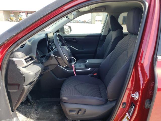 Photo 7 from auction – 2021 TOYOTA HIGHLANDER with VIN 5TDZZRAH5MS532031