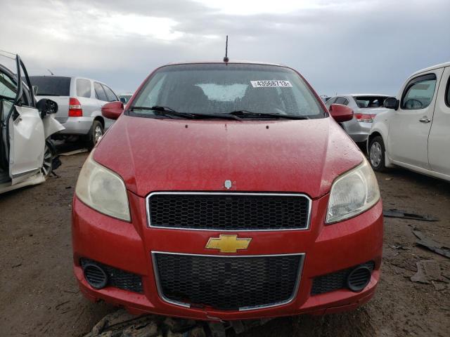 Photo 5 from auction – 2009 CHEVROLET AVEO LS with VIN KL1TD66E89B372699