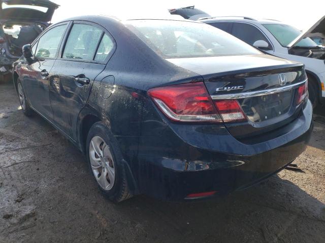 Photo 2 from auction – 2014 HONDA CIVIC LX with VIN 19XFB2F52EE062999
