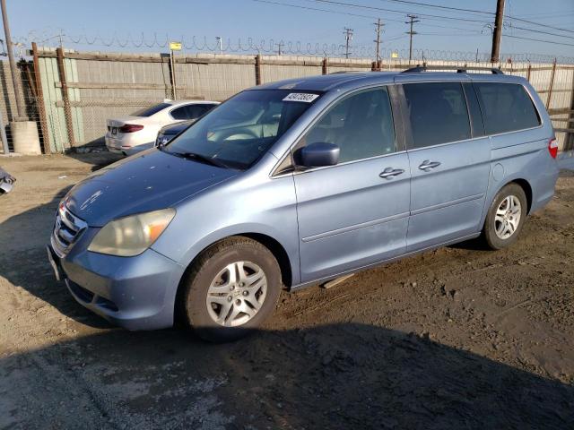 HONDA ODYSSEY EX 2007 with VIN 5FNRL38707B000836 - Photo from auction