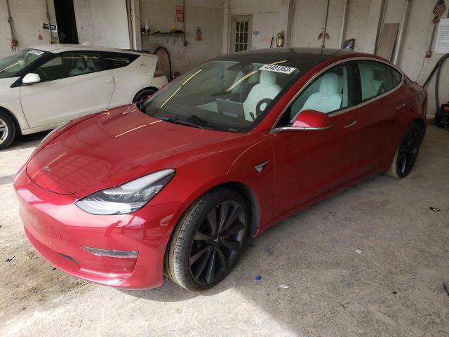 TESLA MODEL 3 2020 with VIN 5YJ3E1EC0LF641825 - Photo from auction
