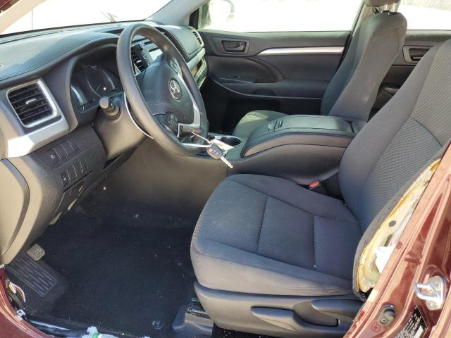 Photo 7 from auction – 2019 TOYOTA HIGHLANDER with VIN 5TDZARFH6KS059608