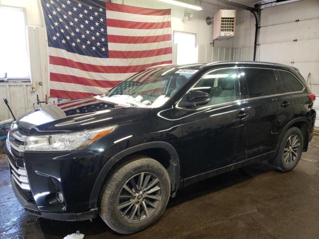 TOYOTA HIGHLANDER 2018 with VIN 5TDJZRFH9JS553126 - Photo from auction
