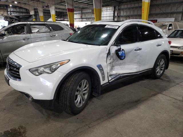 INFINITI FX35 2012 with VIN JN8AS1MW5CM151646 - Photo from auction